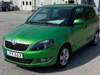 Begagnad Skoda Fabia Ambiente 86 HK (63 kW) 2014 Grön Halvkombi