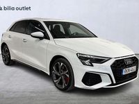 Begagnad Audi A3 Comfort 245 HK (180 kW) 2021 Vit Sedan