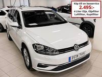 Begagnad VW Golf VII 116 HK (85 kW) 2018 Vit Kombi
