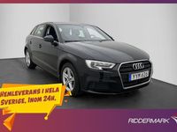 Begagnad Audi A3 Proline 150 HK (110 kW) 2019 Svart