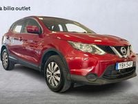 Begagnad Nissan Qashqai 116 HK (85 kW) 2015 Röd SUV
