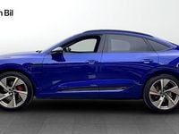 Begagnad Audi Q8 Sportback e-tron S-Line 300 kW (408 HK) 2023 Ultrablå metallic SUV