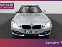 begagnad BMW 318 d Touring 143hk Sport line Sensorer Välserv 0,5l/mil