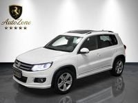 Begagnad VW Tiguan R-line 184 HK (135 kW) 2016 Vit SUV