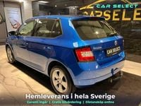 Begagnad Skoda Fabia Style 97 HK (71 kW) 2018 Blå Halvkombi