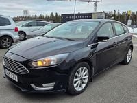 Begagnad Ford Focus Titanium 101 HK (74 kW) 2015 Svart Halvkombi