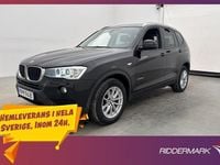 Begagnad BMW X3 190 HK (139 kW) 2014 Svart SUV