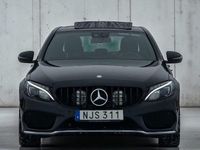 Begagnad Mercedes C220 AMG line 170 HK (125 kW) 2016 Svart Sedan