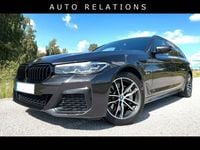 Begagnad BMW 530e M Sport 293 HK (215 kW) 2023 Mörk grå sophistogrå brillanteffekt metallic Kombi