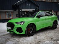 Begagnad Audi RS Q3 Sportback Black Edition 400 HK (294 kW) 2020 Grön SUV