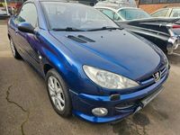 begagnad Peugeot 206 CC 1.6 Euro 4 Ny besiktad och körklar