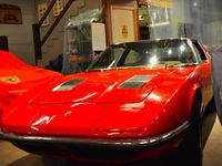 Begagnad Maserati Indy 290 HK (213 kW) 1971 Röd/svart skinn Sportkupé