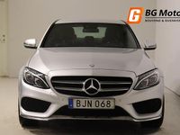 Begagnad Mercedes C220 AMG line 170 HK (125 kW) 2015 Silver Sedan