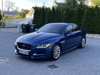 Begagnad Jaguar XE R-Sport 164 HK (120 kW) 2015 Blå Sedan