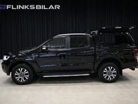Begagnad Ford Ranger Wildtrack 214 HK (157 kW) 2022 Svart metallic Pickup