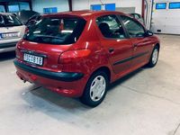 begagnad Peugeot 206 5-dörrar 1.4 XR Euro 3 , NY BES