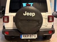 Begagnad Jeep Wrangler Unlimited Sahara 272 HK (200 kW) 2018 Vit SUV