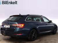 Begagnad Skoda Superb Business Line 218 HK (160 kW) 2021 Blå Kombi