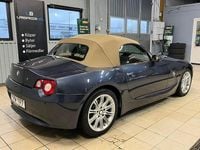 Begagnad BMW Z4 170 HK (125 kW) 2004 Blå Cab