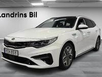 Begagnad Kia Optima Hybrid Sport 205 HK (150 kW) 2020 Vit Sedan