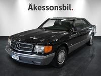 Begagnad Mercedes 560 241 HK (177 kW) 1989 Svart Sportkupé