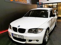 Begagnad BMW 118 Advantage 143 HK (105 kW) 2010 Vit Halvkombi