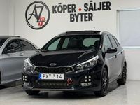 Begagnad Kia Ceed Sportswagon GT-Line 136 HK (100 kW) 2016 Svart Kombi