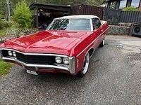 Begagnad Chevrolet Impala cabriolet 272 HK (200 kW) 1969 Röd Cab