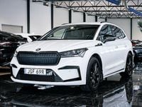 Begagnad Skoda Enyaq iV SportLine 150 kW (204 HK) 2022 Vit SUV