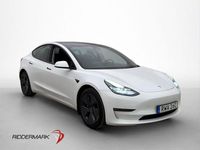 Begagnad Tesla Model 3 Long Range AWD 366 kW (498 HK) 2021 Vit Sedan