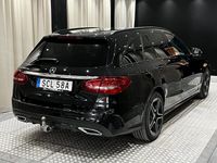 Begagnad Mercedes C300e AMG line 306 HK (225 kW) 2021 Svart Kombi