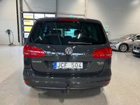 begagnad VW Sharan 2.0 TDI 7-Sits Skinn B-Kamera Drag Nyserva