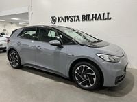 Begagnad VW ID.3 Pro Performance 150 kW (204 HK) 2021 Grå Halvkombi