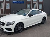 begagnad Mercedes C220 d Coupé 4M AMG SKY, Vinterpaket, Läder,