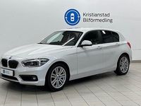 Begagnad BMW 118 Advantage 136 HK (100 kW) 2017 Vit Halvkombi