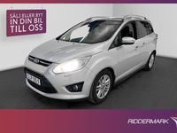 begagnad Ford C-MAX Grand 1.0 125hk 7-Sits Skinn Keyless P-sensorer