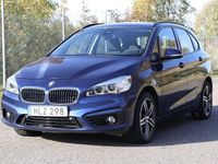 Begagnad BMW 225 Active Tourer Sport Line 224 HK (164 kW) 2017 Blå Minibuss