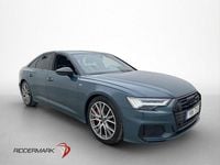 Begagnad Audi A6 S-Line 367 HK (269 kW) 2020 Grön Sedan