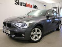 Begagnad BMW 120 184 HK (135 kW) 2014 Grå Halvkombi