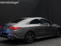 begagnad Mercedes CLA200 Coupé 163HK AMG/Pano/Navi/Cockpit/MOMS