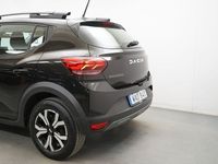 begagnad Dacia Sandero Stepway 1.0 TCe TCe 90 Expression A, Kvarvarande nybilsgaranti 2023 Svart