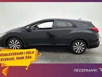 Begagnad Honda Civic 141 HK (103 kW) 2015 Svart Kombi