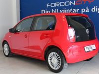 Begagnad VW up! high up! 75 HK (55 kW) 2013 Röd Halvkombi
