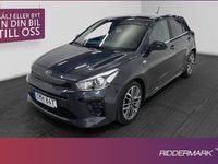 begagnad Kia Rio 1.0 GT-Line Kamera CarPlay Rattvärme Välservad 2020, Halvkombi