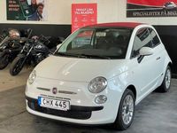 Begagnad Fiat 500 Lounge 70 HK (51 kW) 2010 Vit Cab