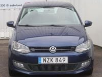 Begagnad VW Polo 86 HK (63 kW) 2014 Blåmetallic