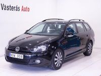 Begagnad VW Golf VI 102 HK (75 kW) 2010 Svart Halvkombi
