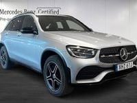 Begagnad Mercedes GLC300e AMG line 306 HK (225 kW) 2022 Silver