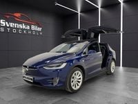 Begagnad Tesla Model X 311 kW (423 HK) 2020 Blå SUV