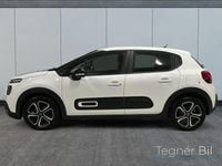Begagnad Citroën C3 PureTech 83 HK (61 kW) 2021 Vit Halvkombi